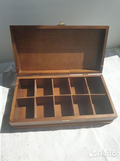 Коробка деревянная Ahmad Tea