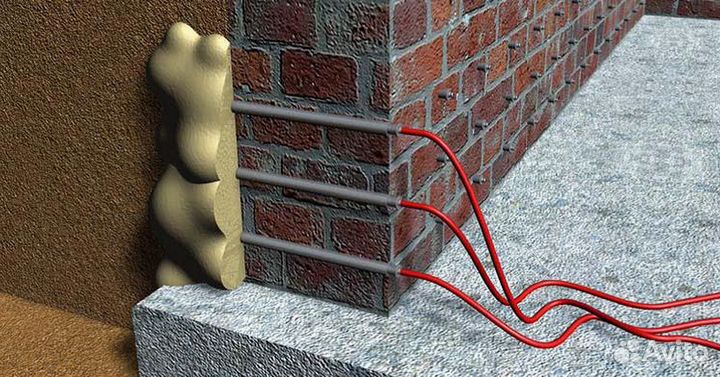 Усиление фундамента без копки земли,гидроизоляция