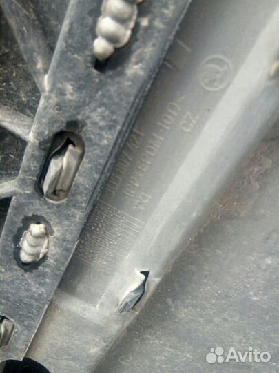 Шкода Суперб 2002-2008 задний бампер