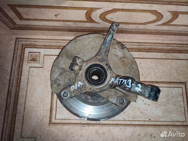 Поворотный кулак левый Daewoo Matiz