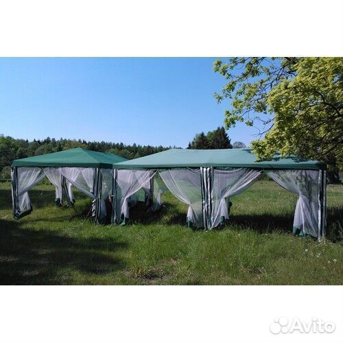 Тент шатер для дачи