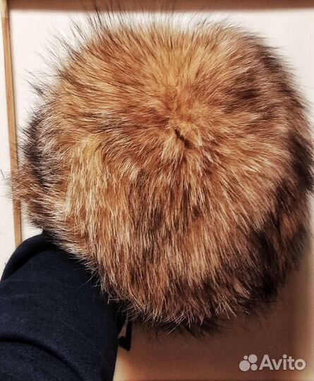 Шапка женская. Лиса натуральная. Новая