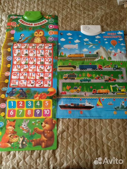 Обучающие плакаты для детей