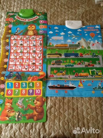 Обучающие плакаты для детей