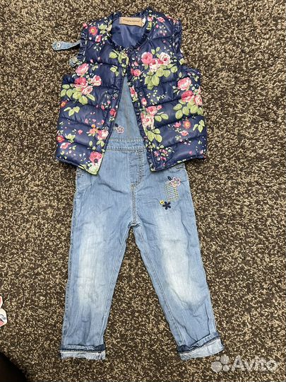 Пакет одежды для девочки 3-4 года