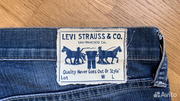 Джинсы levis 48 размер M