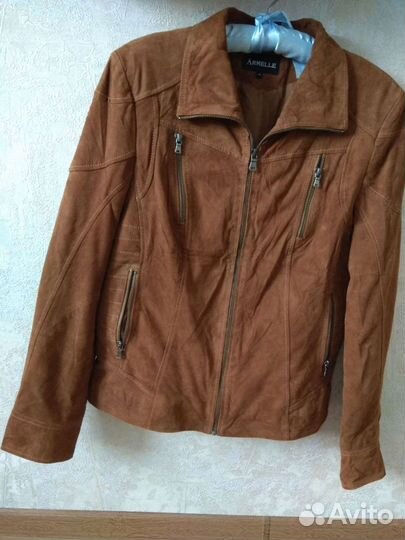 Натуральная замшевая куртка