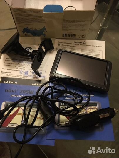 Garmin nuvi 205 w Спутниковый навигатор с картами