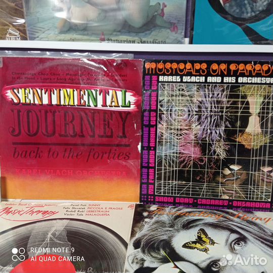 Виниловые пластинки чехословакия