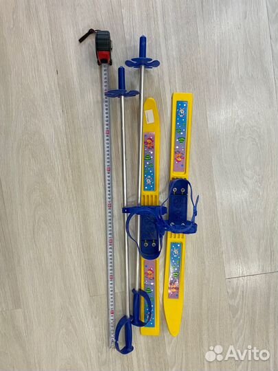 Лыжи детские на 3-4 года