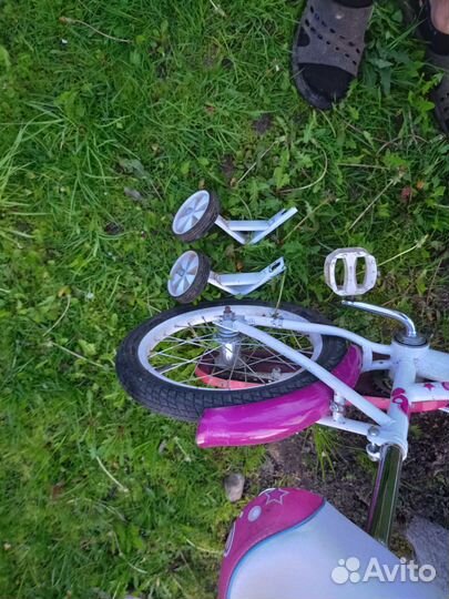 Детский велосипед 16 для девочки