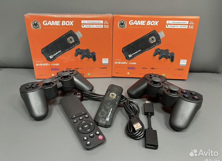 Игровая приставка+smart tv 2+64 GB Smart-Game BOX