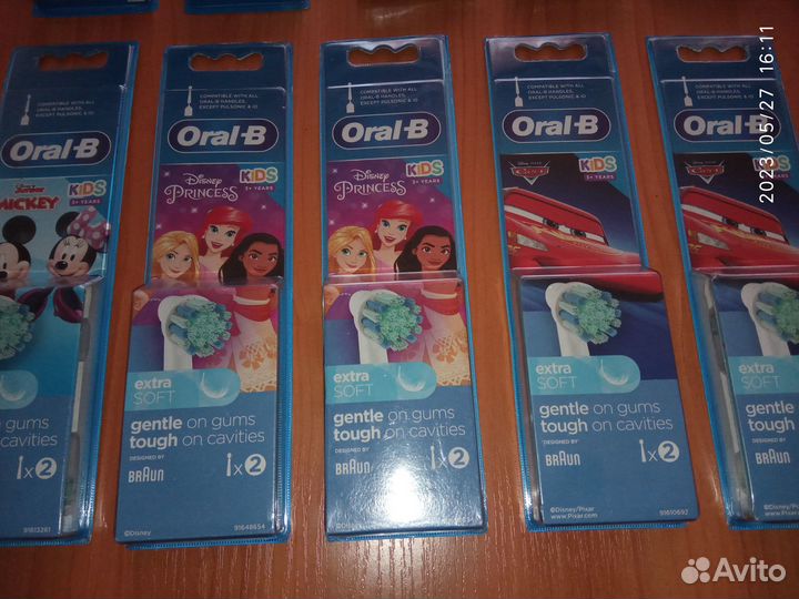 Насадки для зубной щетки Oral-B