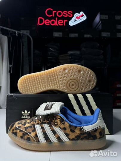 Кроссовки женские Adidas Samba Leopard