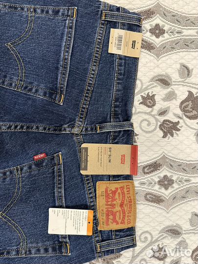 Джинсы levis 511 slim