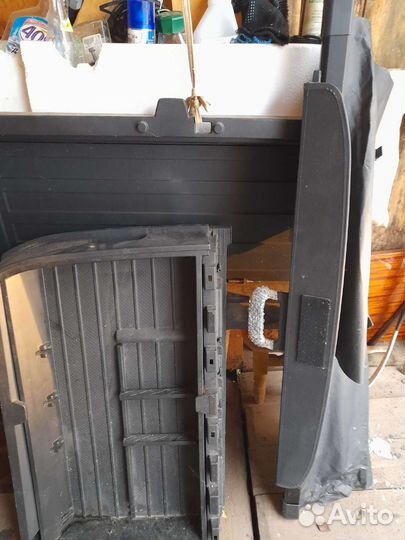 Полка-штора и органайзеры