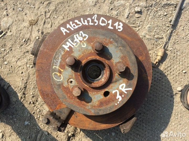 Тормозной диск Mercedes-Benz M-Class W163 1999