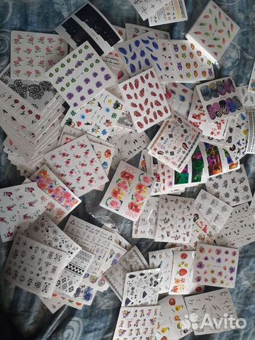 Наклейки для ногтей