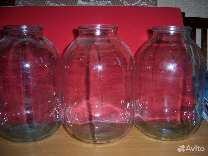 3-х литровые стеклянные банки