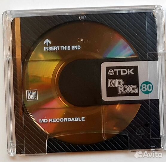 TDK MD RXG 80 минидиски