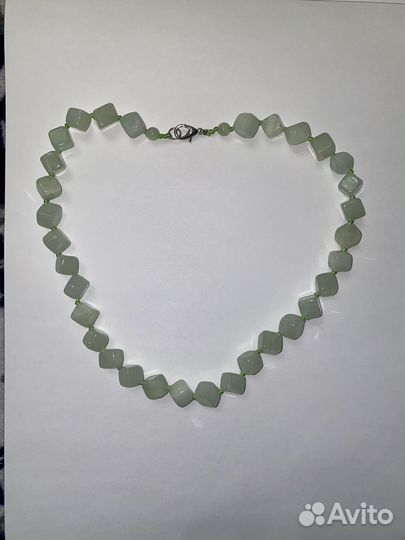 Бусы из авантюрина