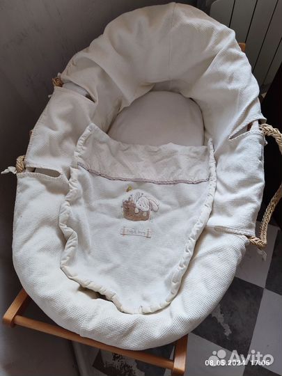 Люлька колыбель плетеная