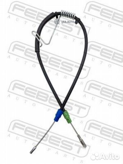 Febest 2199-TT9RH Трос ручного тормоза правый