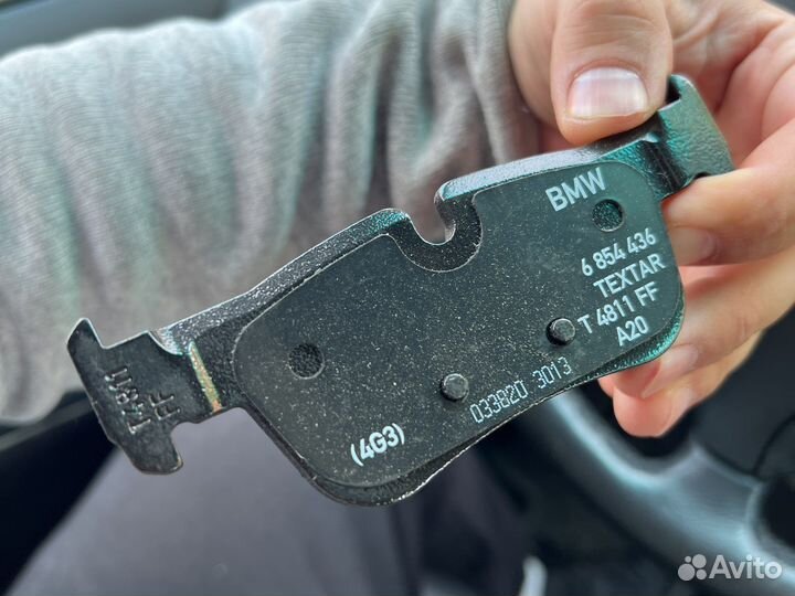 Колодки тормозные комплект BMW X1 34216859917