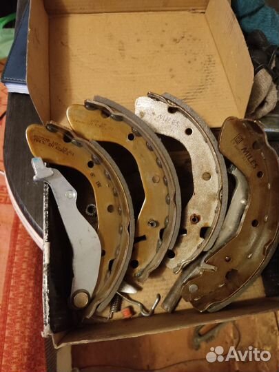 Тормозные колодки задние chevrolet aveo