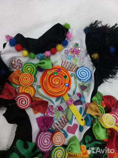 Костюм новогодний конфета