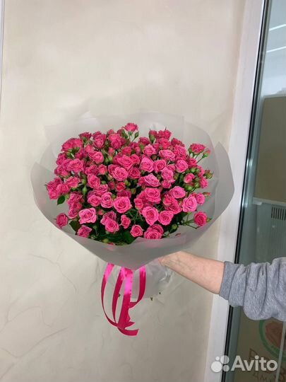 Букет из кустовыз итз