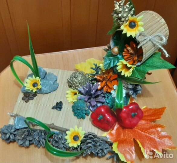 Поделка:Осенняя композиция