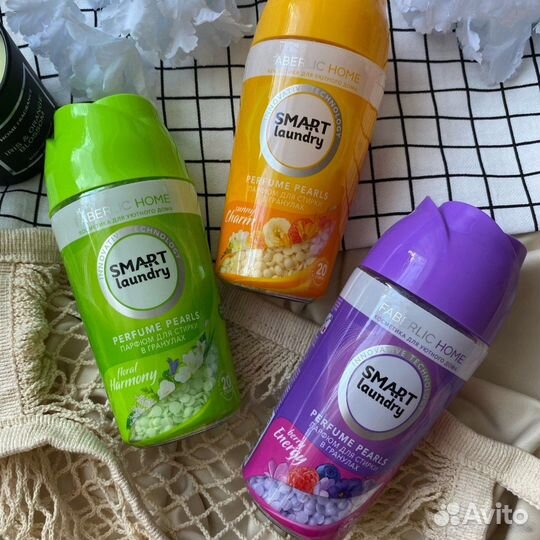 Парфюм для стирки в гранулах