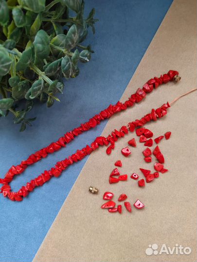 Бусы яшма СССР