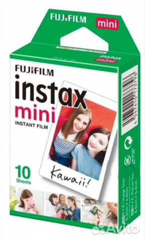 Картриджи FujiFilm Instax mini Film 10х2