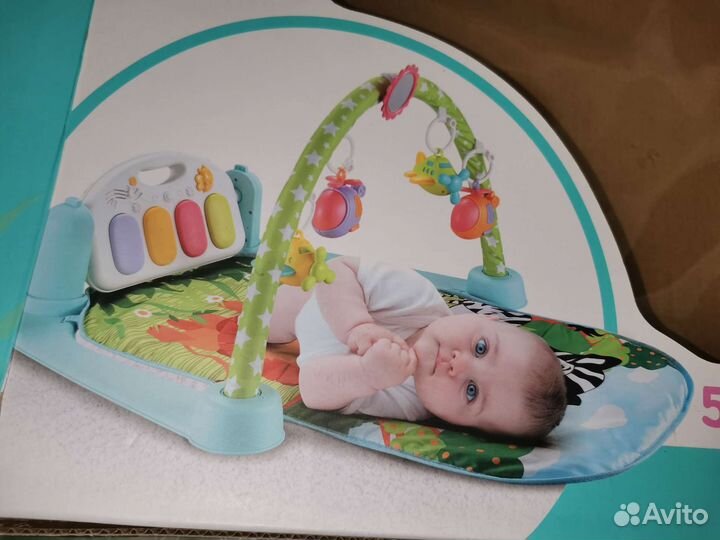 Развивающий коврик с пианино