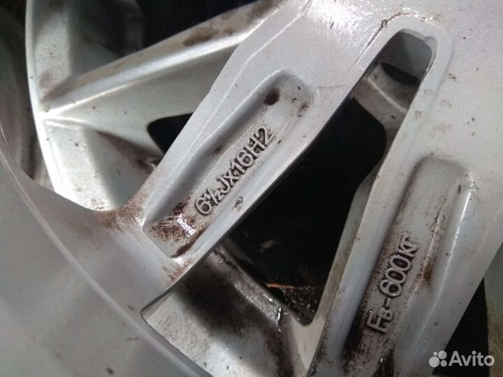 Продам литые диски r 16 5/114.3