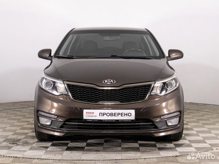 Kia Rio 1.6 AT, 2016, 130 000 км