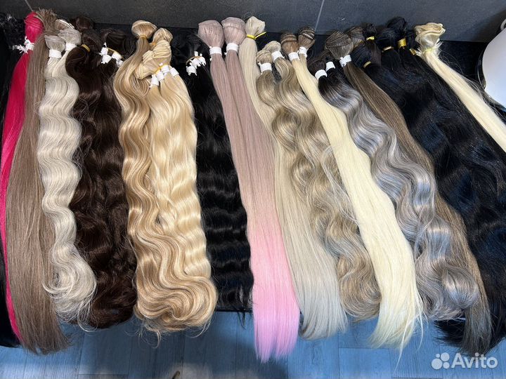 Биопротеиновые волосы для наращивания