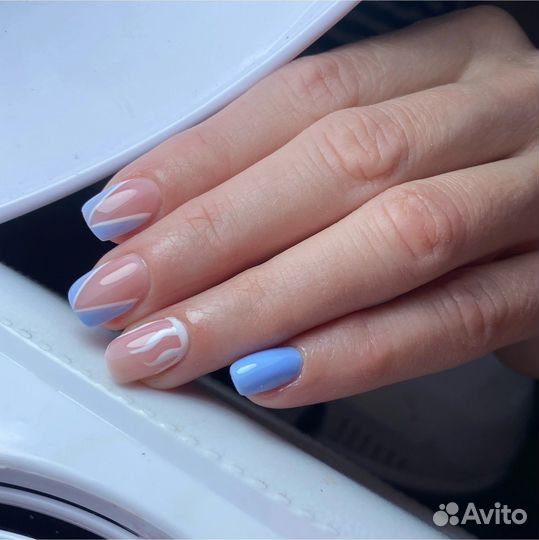 Маникюр гель лак