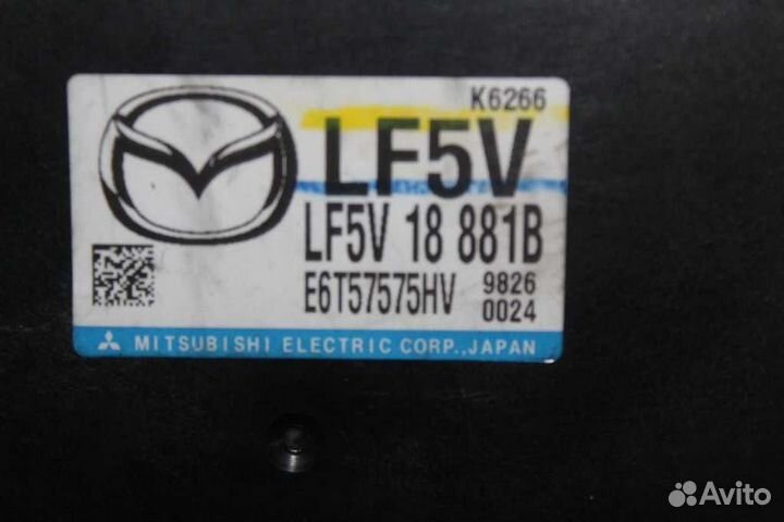 Блок EFI mazda LF-VE atenza ghefp ghefs ghefw LF5V18881B