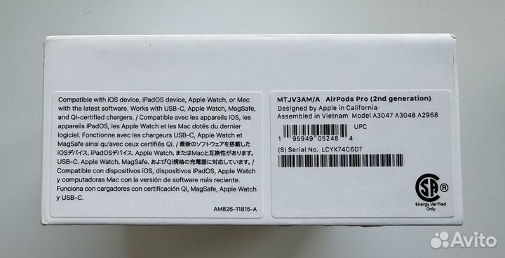 Apple AirPods Pro 2 2023 USB-C новые на гарантии