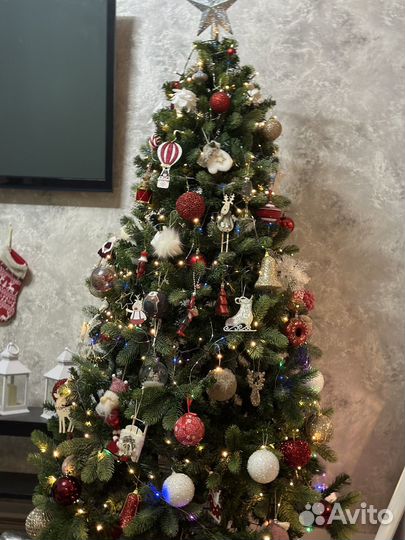 Ель искусственная литая бу