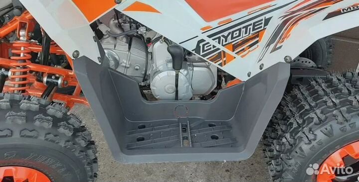 Квадроцикл Motoland coyote 125 оранжевый