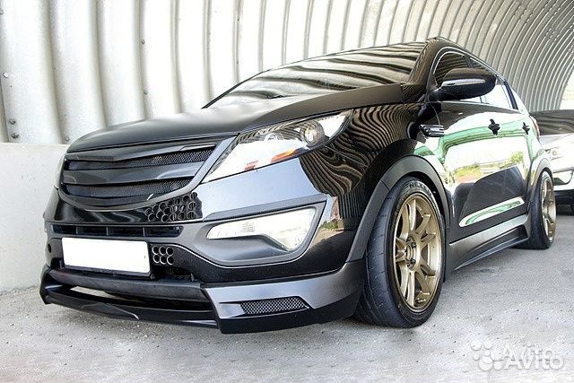 Накладка Передняя JSW Kia Sportage 3