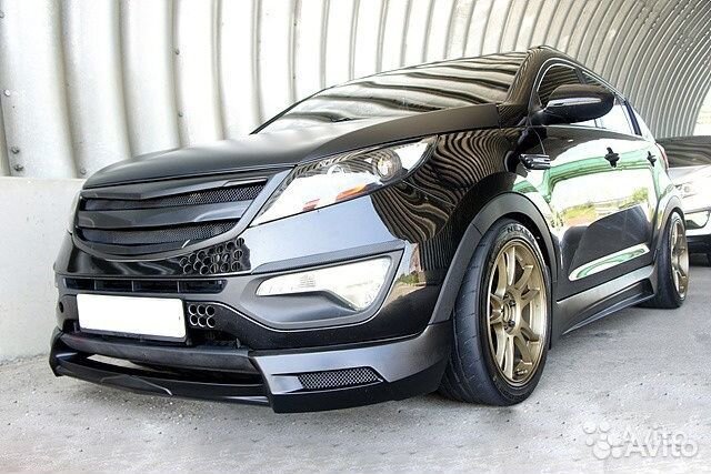 Накладка Передняя JSW Kia Sportage 3