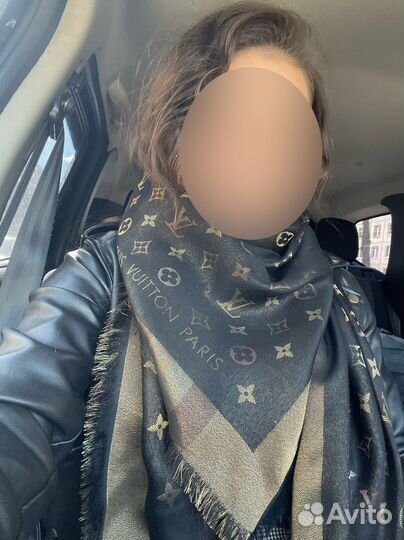 Палантин шаль Louis Vuitton строго оригинал