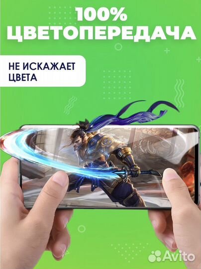 Гидрогелевые защитная пленка с установкой