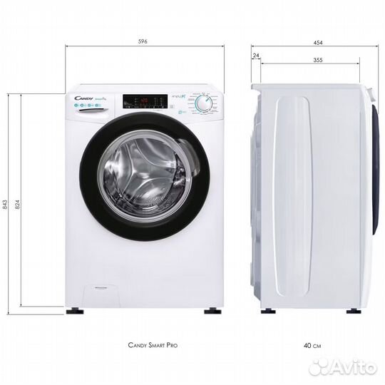 Стиральная машина Candy SmartPro CSO4 106TB1/2-07