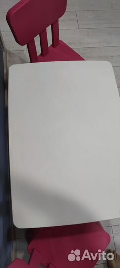 Стол и стул IKEA маммут